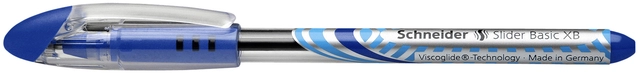 Een Rollerpen Schneider Slider extra breed blauw koop je bij VHK Kantoorartikelen