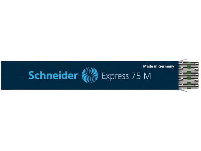 Een Balpenvulling Schneider Express 75 medium groen koop je bij Hoekmankantoorartikelen.nl