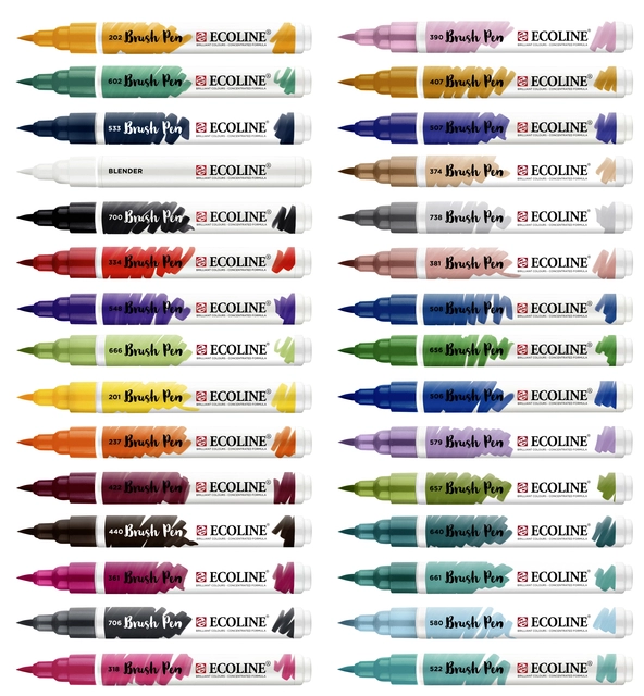 Een Brushpen Talens Ecoline 902 blender koop je bij Hoekmankantoorartikelen.nl