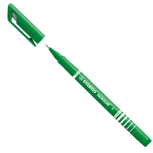 Een Fineliner STABILO Sensor 189/36 fijn groen koop je bij VHK Kantoorartikelen