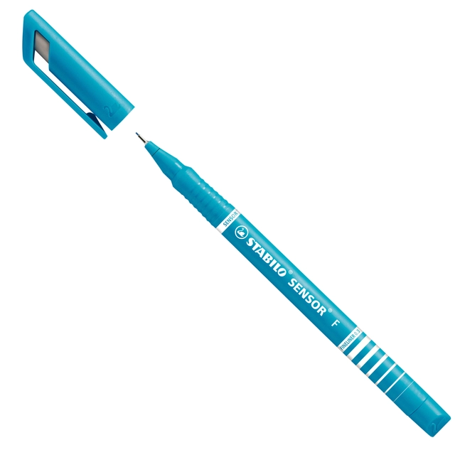 Een Fineliner STABILO Sensor 189/51 fijn turquoise koop je bij Hoekmankantoorartikelen.nl