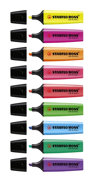 Een Markeerstift STABILO BOSS Original 70/58 lila koop je bij VHK Kantoorartikelen