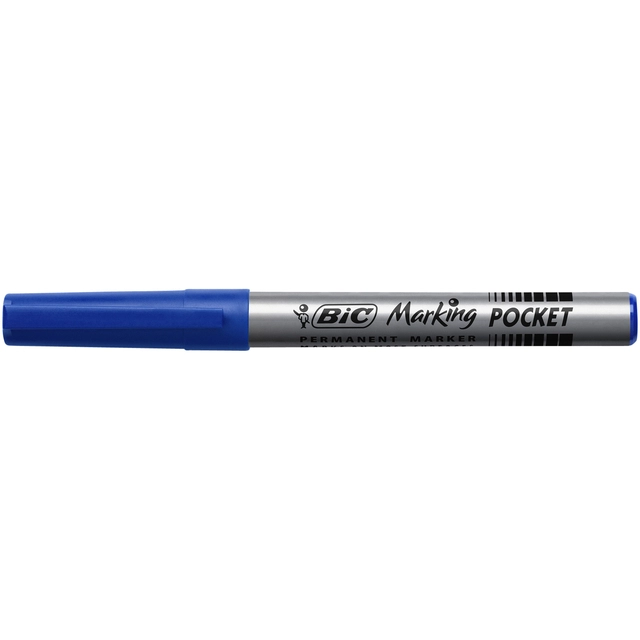 Een Viltstift Bic 1445 ecolutions rond fijn blauw koop je bij VHK Kantoorartikelen