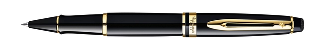 Een Rollerpen Waterman Expert black lacquer GT fijn koop je bij Hoekmankantoorartikelen.nl