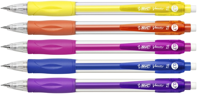 Een Vulpotlood Bic Velocity HB 0.7mm assorti koop je bij VHK Kantoorartikelen