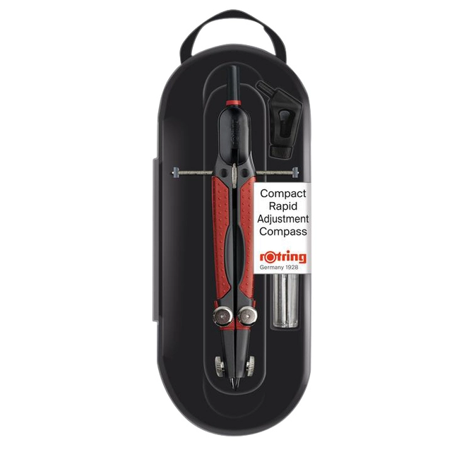 Een Inzetpasser rOtring 676580 Compact tot Ø36cm koop je bij VHK Kantoorartikelen