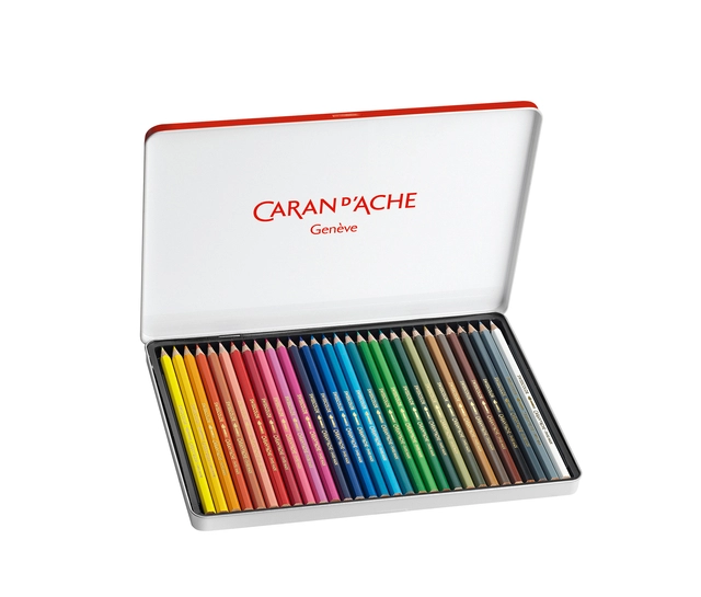 Een Kleurpotloden Caran d'Ache Swisscolor aquarel 30stuks ass. koop je bij VHK Kantoorartikelen