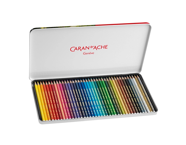 Een Kleurpotloden Caran d'Ache Prismalo 40stuks assorti koop je bij VHK Kantoorartikelen