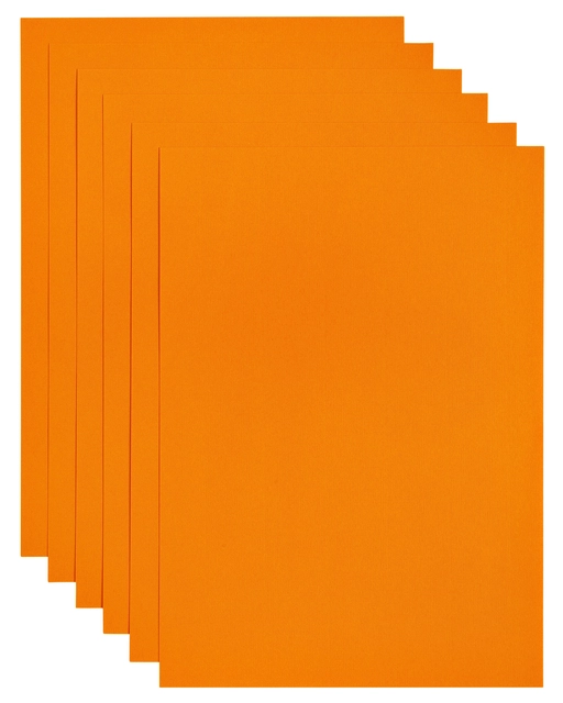 Een Kopieerpapier Papicolor A4 200gr 6 vel oranje koop je bij Hoekmankantoorartikelen.nl