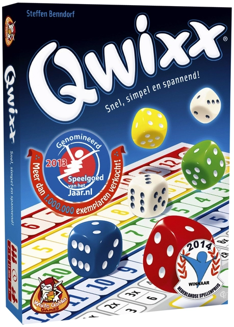 Een Spel Qwixx koop je bij Hoekmankantoorartikelen.nl