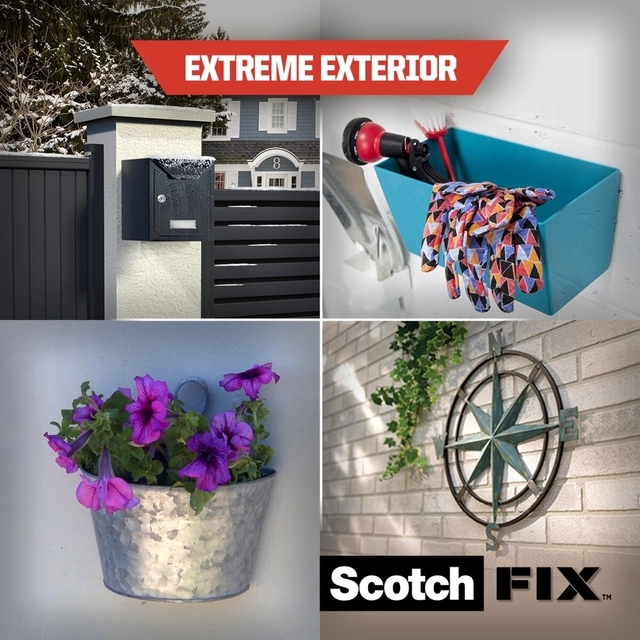 Een Plakband Scotch Extreme Exterior 19mm x 1,5m dubbelzijdig koop je bij Hoekmankantoorartikelen.nl