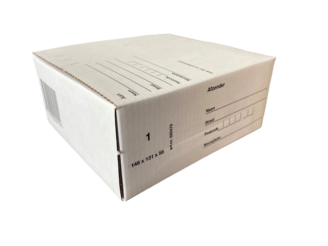 Een Postpakketbox IEZZY 1 146x131x56mm koop je bij Hoekmankantoorartikelen.nl