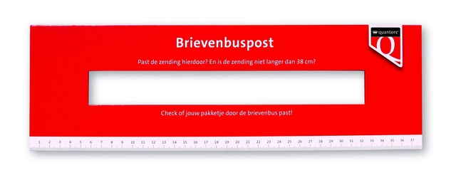 Een Brievenbus tester Quantore koop je bij VHK Kantoorartikelen