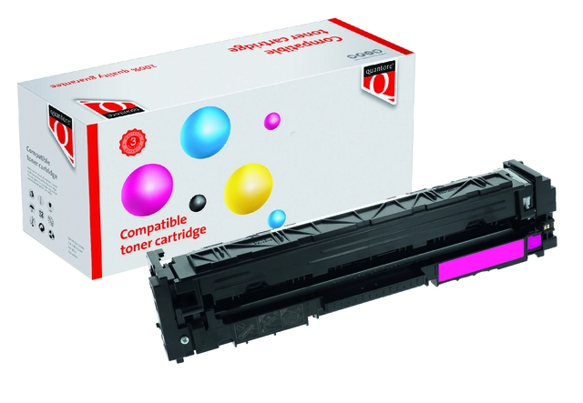 Een Tonercartridge Quantore alternatief tbv HP CF533A 205A rood koop je bij VHK Kantoorartikelen