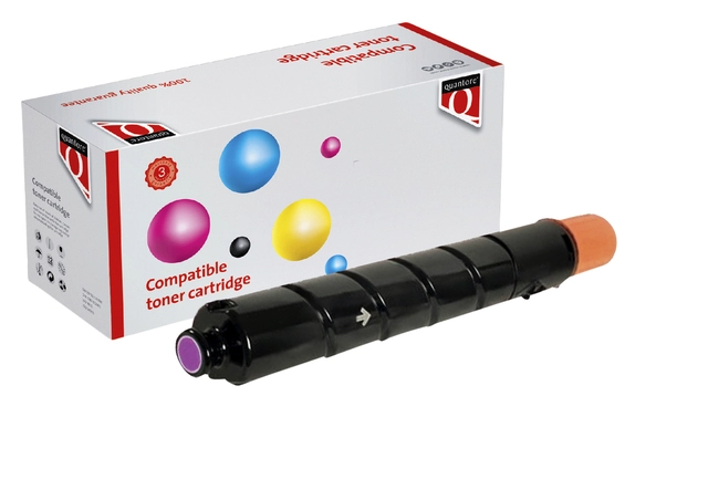 Een Tonercartridge Quantore alternatief tbv Canon C-EXV 34 rood koop je bij Hoekmankantoorartikelen.nl