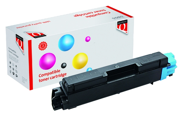 Een Toner Quantore alternatief tbv Kyocera TK-5270C blauw koop je bij Hoekmankantoorartikelen.nl