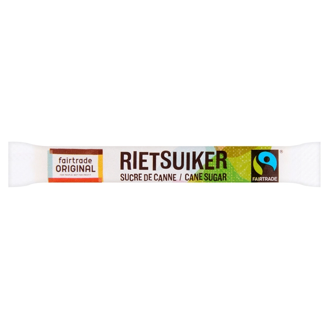 Een Rietsuikersticks Fairtrade Original 600 stuks koop je bij VHK Kantoorartikelen