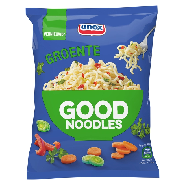 Een Good Noodles Unox groenten koop je bij VHK Kantoorartikelen