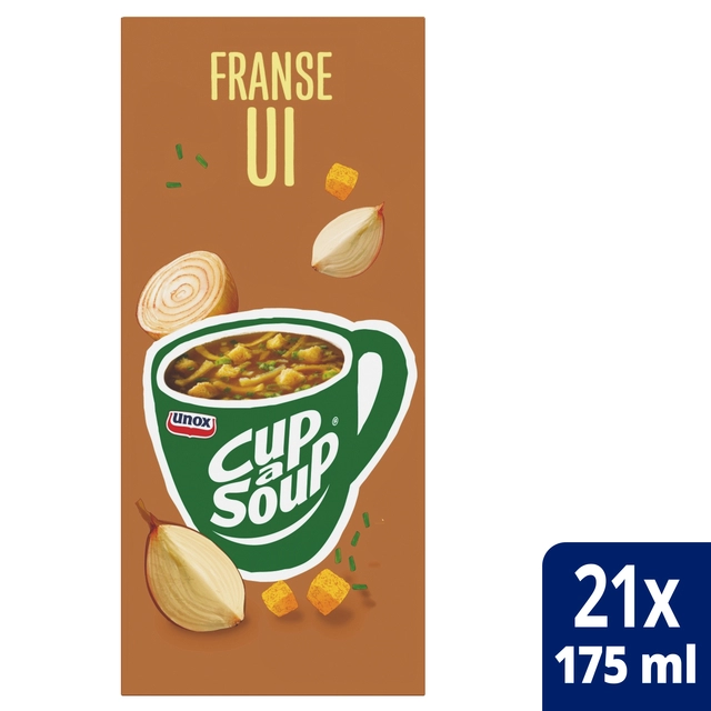 Een Cup-a-Soup Unox Franse ui 21x175ml koop je bij Hoekmankantoorartikelen.nl