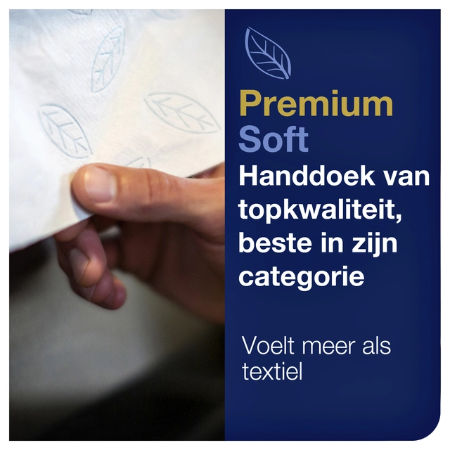 Een Handdoek Tork H2 multifold Premium kwaliteit 2 laags wit 100288 koop je bij VHK Kantoorartikelen