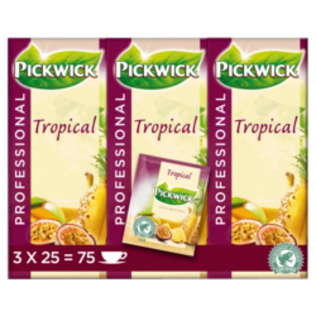 Een Thee Pickwick tropical 25x1.5gr met envelop koop je bij Hoekmankantoorartikelen.nl