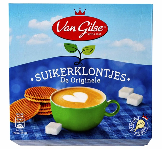 Een Suikerklontjes Van Gilse standaard 1000gram koop je bij VHK Kantoorartikelen