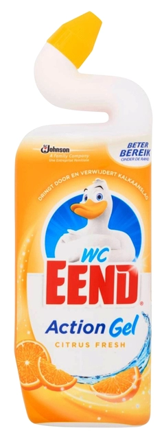 Een Sanitairreiniger Wc-Eend citrus 750ml koop je bij VHK Kantoorartikelen