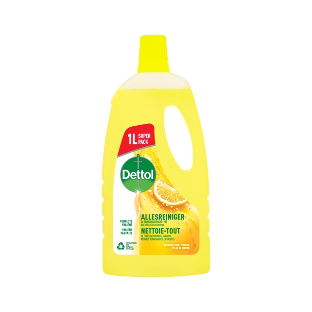 Een Allesreiniger Dettol Citrus 1 liter koop je bij VHK Kantoorartikelen