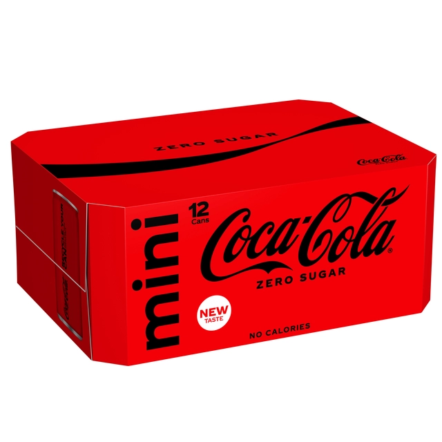 Een Frisdrank Coca Cola zero blik 150ml koop je bij VHK Kantoorartikelen