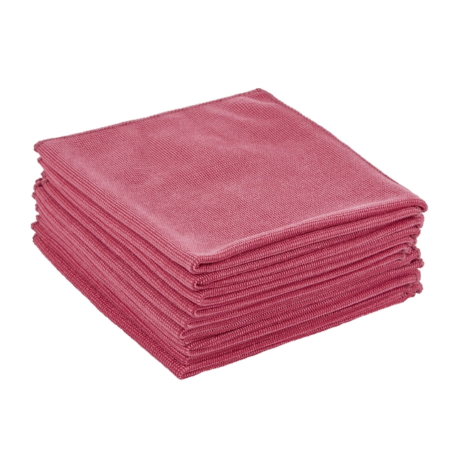 Een Microvezeldoek Scotch-Brite Essential 360x360mm rood 10 stuks koop je bij Hoekmankantoorartikelen.nl