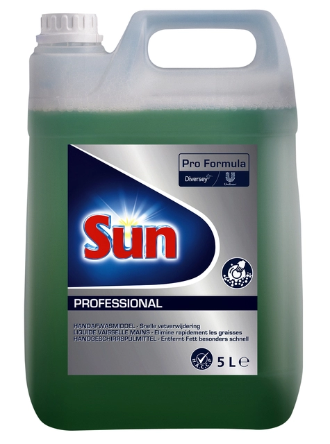 Een Afwasmiddel Sun Professional 5 liter koop je bij VHK Kantoorartikelen