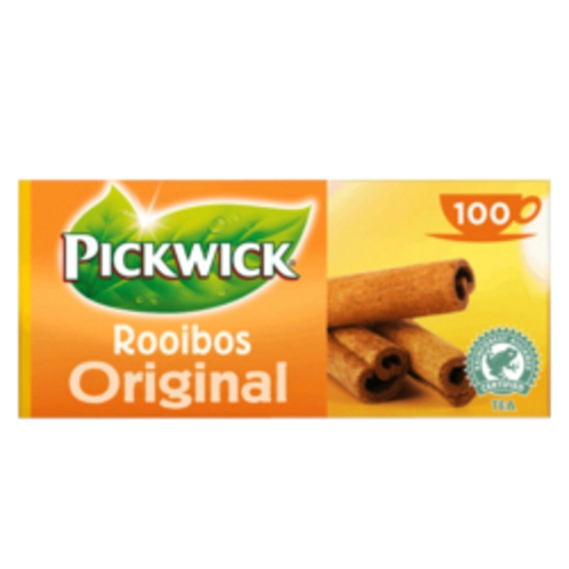 Een Thee Pickwick rooibos 100x1.5gr met envelop koop je bij VHK Kantoorartikelen