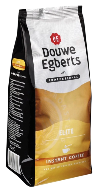 Een Koffie Douwe Egberts instant Elite 300gr koop je bij VHK Kantoorartikelen