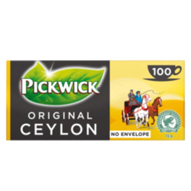 Een Thee Pickwick ceylon 100x2gr zonder envelop koop je bij VHK Kantoorartikelen