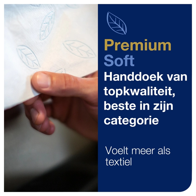 Een Handdoek Tork Xpress H2 multifold Premium 2-laags wit 100289 koop je bij VHK Kantoorartikelen