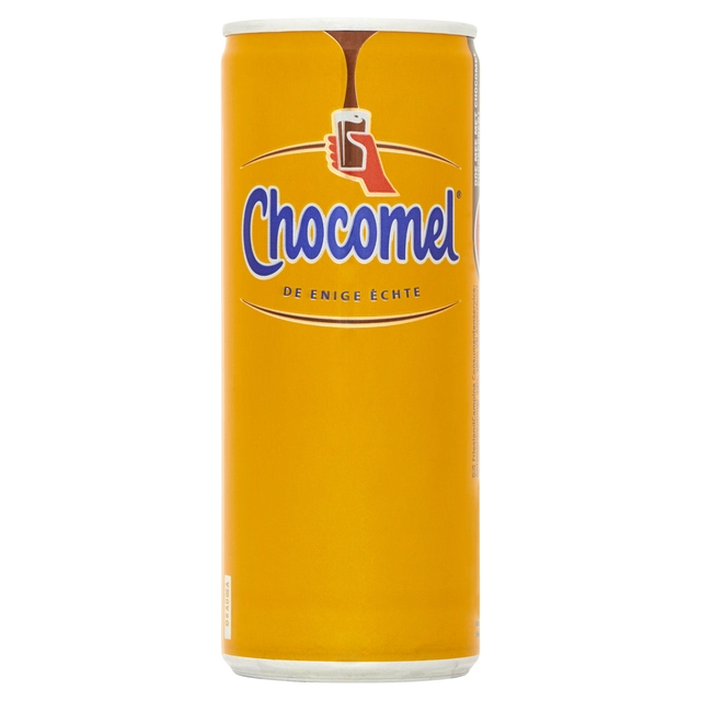 Een Chocolademelk Chocomel blik 250ml koop je bij VHK Kantoorartikelen