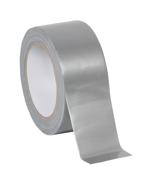 Een Plakband Quantore Duct Tape 48mmx50m zilver koop je bij VHK Kantoorartikelen