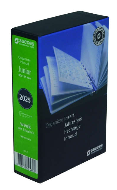 Een Agendavulling 2025 Succes Junior 7dagen/2pagina's koop je bij VHK Kantoorartikelen