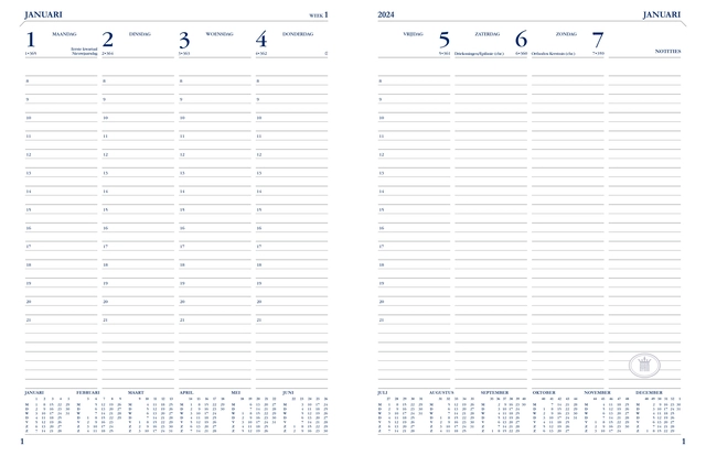 Een Agenda 2025 Ryam Weekplan Weekend Desk Lazio 7dagen/2pagina's assorti koop je bij Hoekmankantoorartikelen.nl