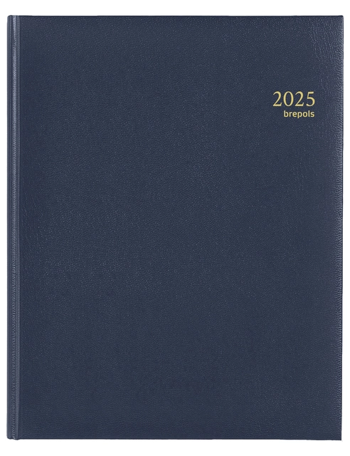 Een Agenda 2025 Brepols Concorde Lima 7dagen/2pagina's blauw koop je bij Hoekmankantoorartikelen.nl