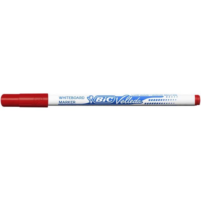 Een Viltstift Bic Velleda 1721 whiteboard rond fijn rood koop je bij VHK Kantoorartikelen