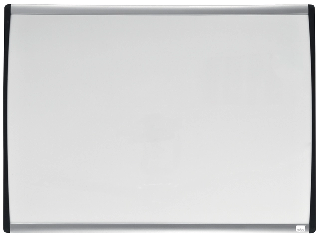 Een Whiteboard Nobo 58.5x43cm gewelfd koop je bij Hoekmankantoorartikelen.nl