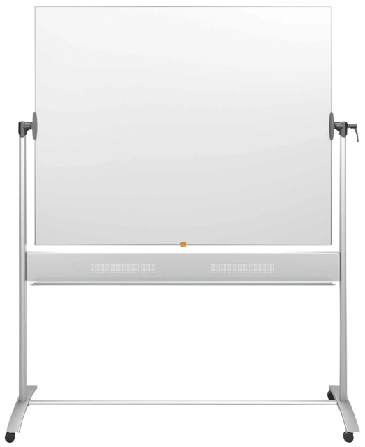 Een Whiteboard Nobo Kantelbord 150x120cm magnetisch emaille koop je bij VHK Kantoorartikelen