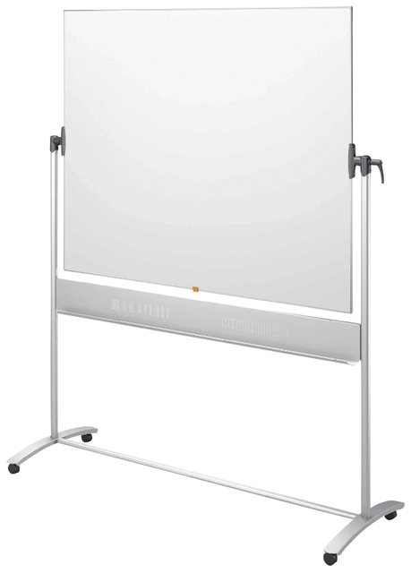 Een Whiteboard Nobo Kantelbord 150x120cm magnetisch emaille koop je bij VHK Kantoorartikelen