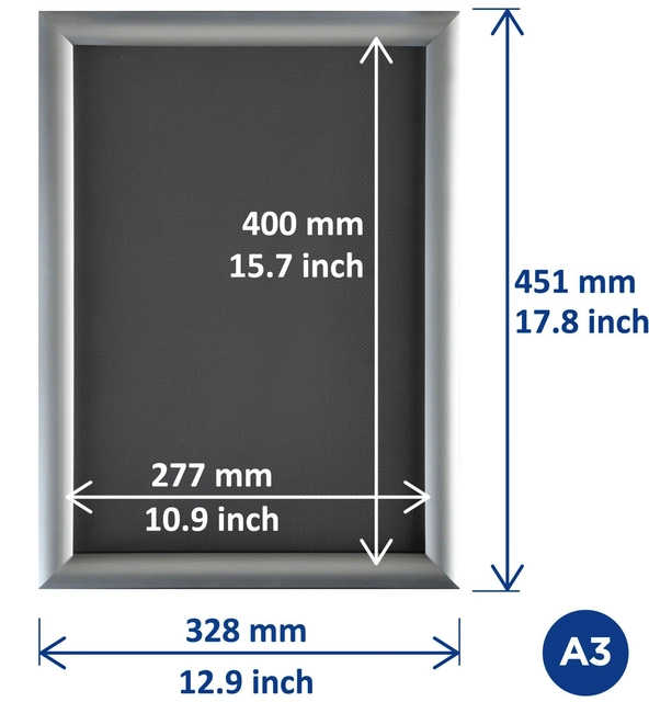 Een Kliklijst Europel A3 25mm koop je bij VHK Kantoorartikelen