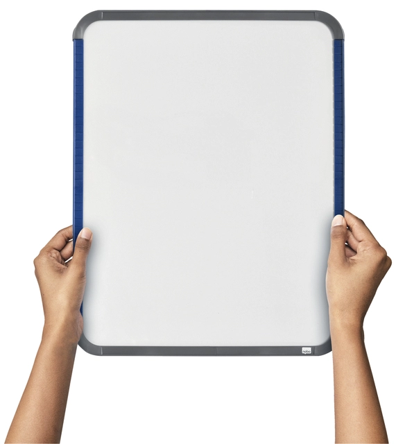 Een Whiteboard Nobo Slim Line 28x36cm wit koop je bij VHK Kantoorartikelen