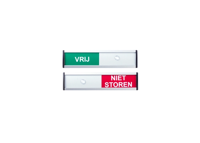 Een Infobord vrij/niet storen 125x30mm koop je bij VHK Kantoorartikelen