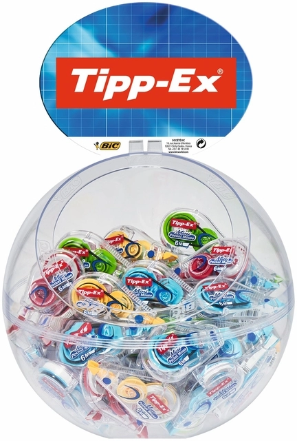 Een Correctieroller Tipp-ex mini pocket mouse 5mmx6m display à 30 +10 stuks gratis koop je bij VHK Kantoorartikelen