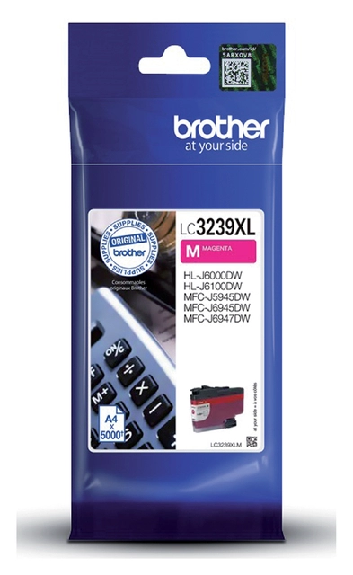 Een Inktcartridge Brother LC-3239XLM rood koop je bij VHK Kantoorartikelen