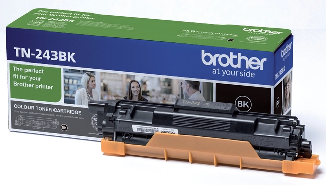 Een Toner Brother TN-243BK zwart koop je bij Hoekmankantoorartikelen.nl